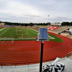 Polar Focus rigging for Dodge City Memorial Stadium