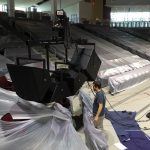 Polar Focus rigging for Schar Center