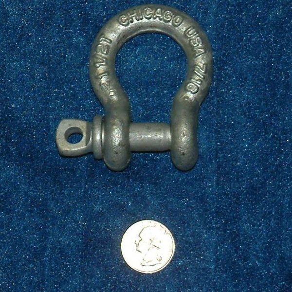 7/16 Inch Screw Pin Anchor Shackle